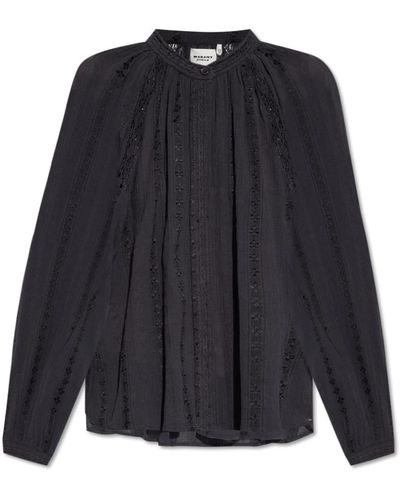 Isabel Marant Isabel marant étoile - blouses & shirts > blouses - Noir