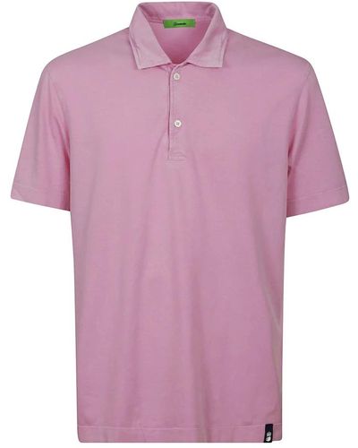 Drumohr Polo Shirts - Purple