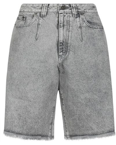 VAQUERA Denim Shorts - Gray