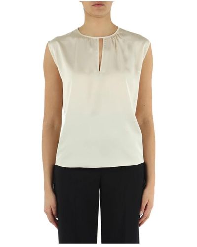 Pennyblack Top in satin duke - Bianco