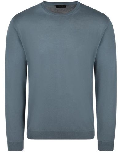 Roberto Collina Sweatshirts - Blue