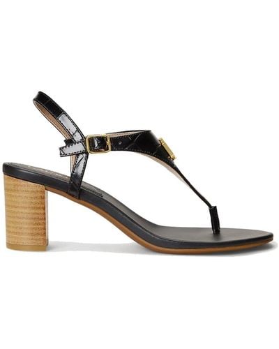 Polo Ralph Lauren Shoes > sandals > high heel sandals - Métallisé
