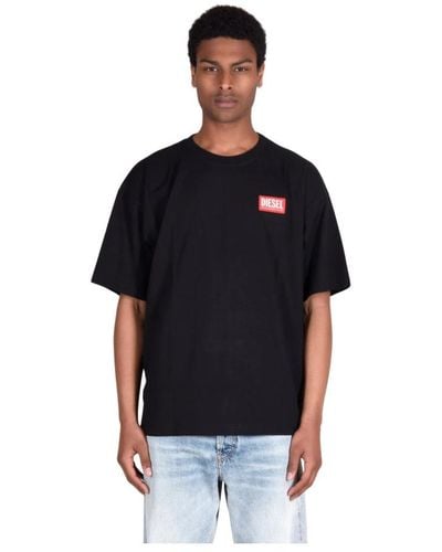 DIESEL T-Shirts - Black