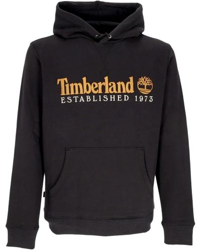Timberland Schwarzer est 1973 hoodie streetwear