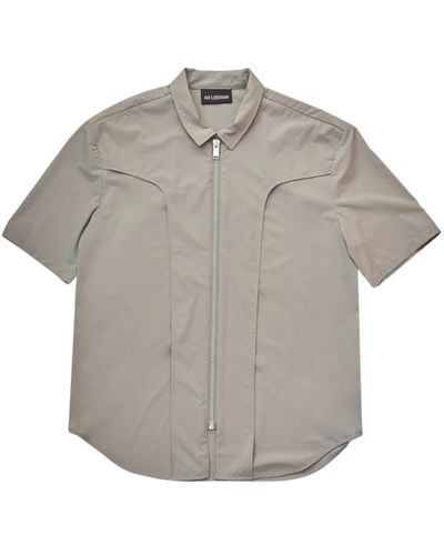 Han Kjobenhavn Short Sleeve Shirts - Grey