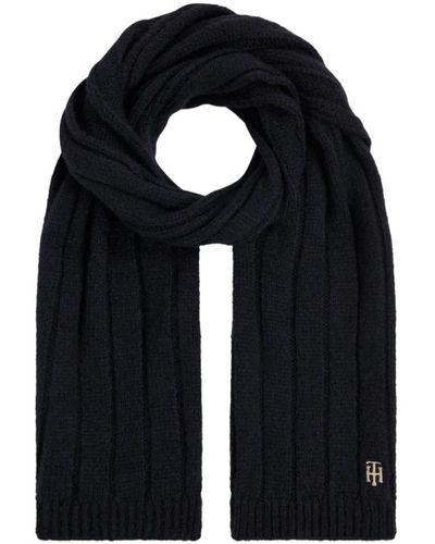 Tommy Hilfiger Winter Scarves - Black