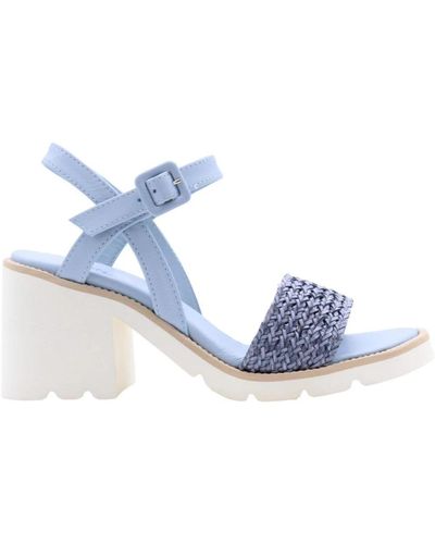 DONNA LEI Shoes > sandals > high heel sandals - Bleu