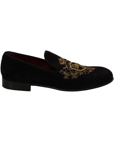 Dolce & Gabbana Suede leather stiletto shoes - Multicolore