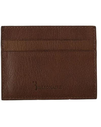 Billionaire Accessories > wallets & cardholders - Marron