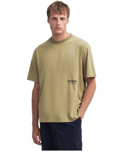 Barbour T-Shirts - Green