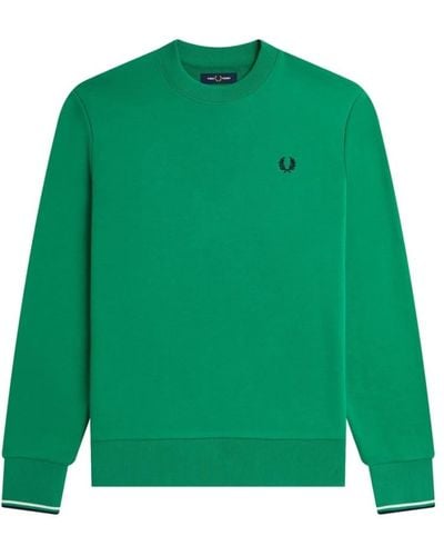 Fred Perry Sweatshirts - Green