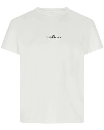 Maison Margiela T-Shirts - Weiß