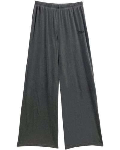 American Vintage Trousers > wide trousers - Gris