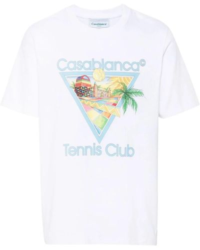 Casablancabrand Weiße t-shirts und polos