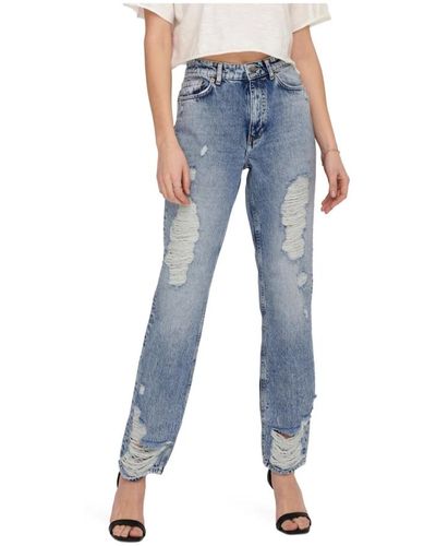 ONLY Straight jeans - Azul