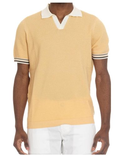 Drumohr Polo Shirts - Yellow