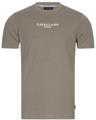 Cavallaro Napoli T-Shirts - Grey