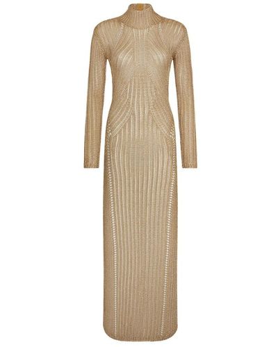 Tom Ford Knitted Dresses - Natural