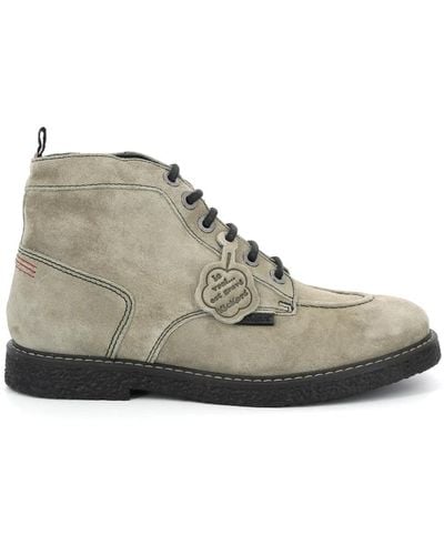 Kickers Lace-up Boots - Grau