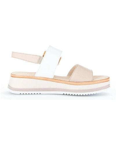 Gabor Flat Sandals - White