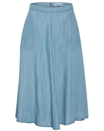 Part Two Denim Skirts - Blue
