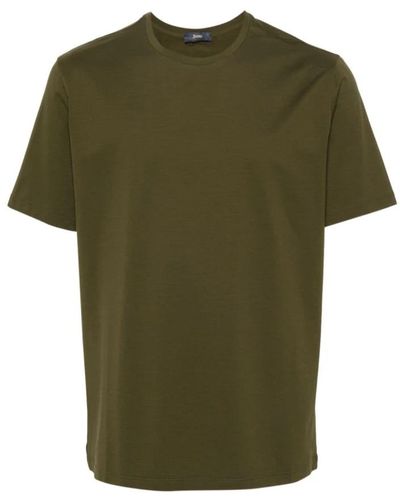 Herno T-shirts - Grün