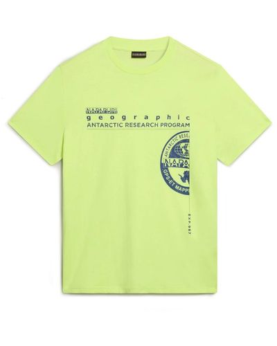 Napapijri T-shirts - Grün