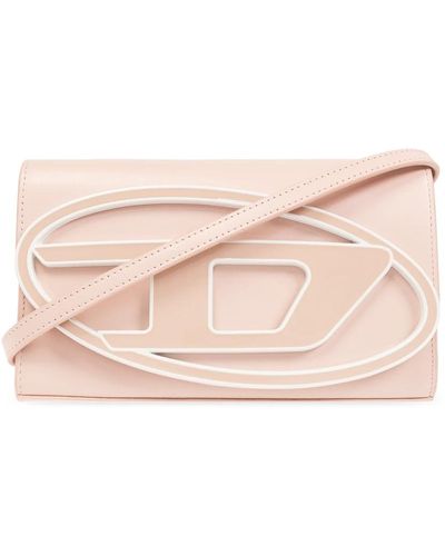 DIESEL 1dr befestigte brieftasche - Pink