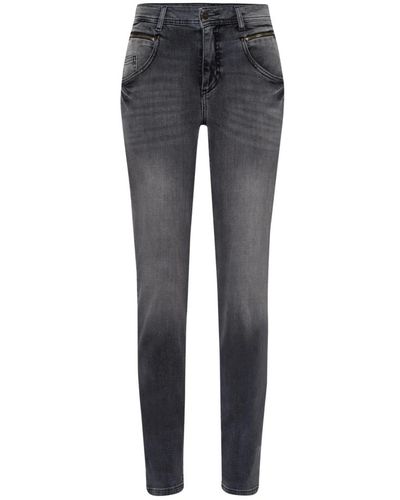 Brax Slim fit skinny jeans mit einzigartigem design - Grau