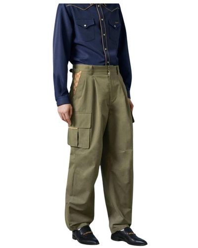 Gucci Wide Trousers - Green