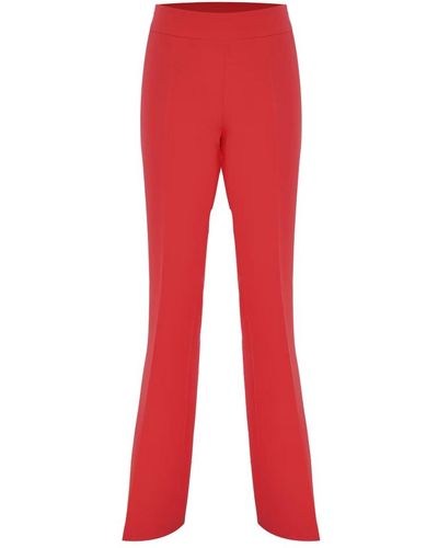 Kocca Pantalone da completo leggermente svasato - Rosso