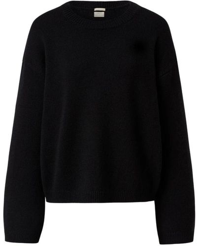 Massimo Alba Knitwear > cashmere knitwear - Noir