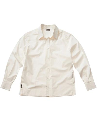 Blauer 24sblds01266 camicie casual - Bianco