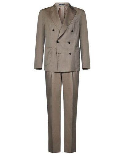 Drumohr Suits > suit sets > double breasted suits - Gris