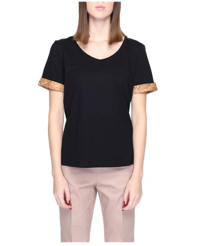 Alviero Martini 1A Classe Tops > t-shirts - Noir