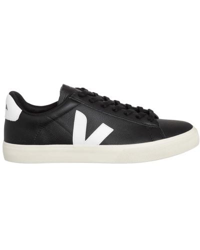 Veja Campo Chromefree Leather Sneakers /white 3 - Black