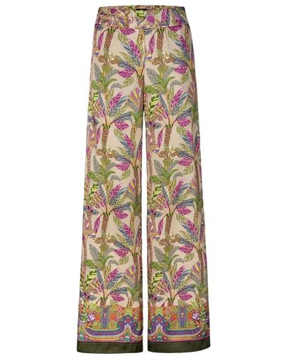 Riani Wide Trousers - Natural