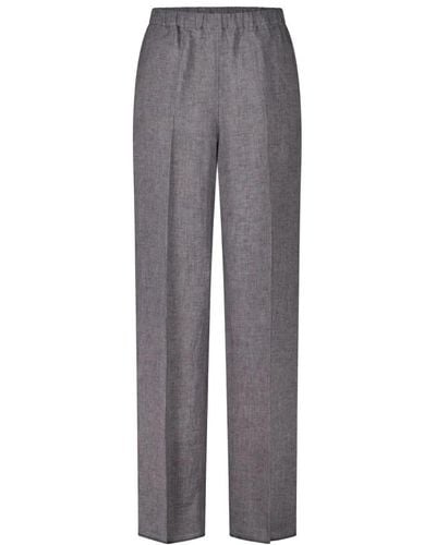 Marina Rinaldi Wide Trousers - Grey