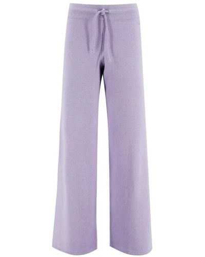 Mc2 Saint Barth Wide Pants - Purple