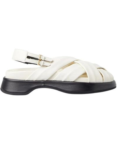 Reike Nen Shoes > sandals > flat sandals - Blanc
