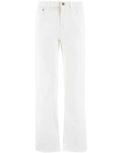 Fedeli Straight Jeans - White