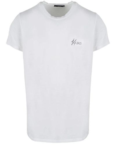 14 Bros T-shirts - Blanc