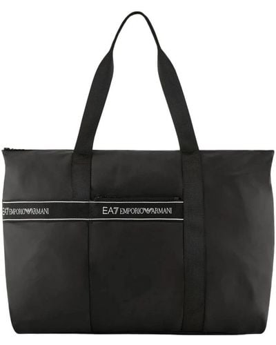 EA7 Tote Bags - Black