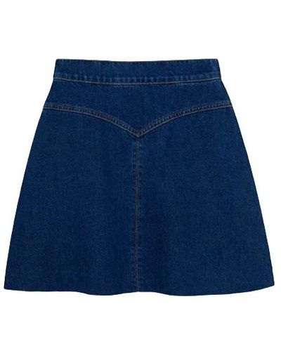 Tara Jarmon Mini skirt in denim - Blu