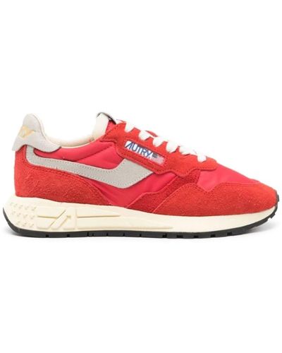 Autry Shoes > sneakers - Rouge