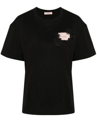 Twin Set T-Shirts - Black