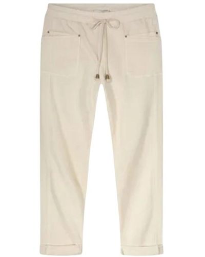Summum Trousers > straight trousers - Neutre