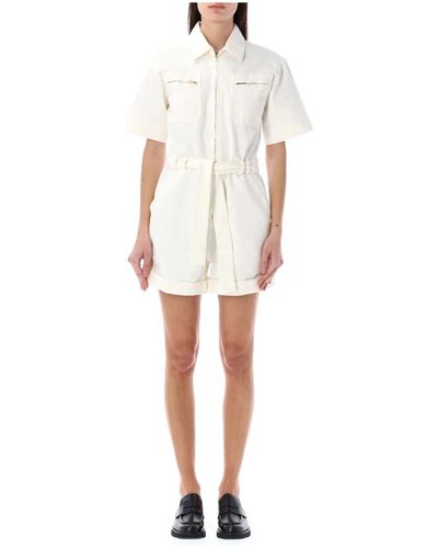 A.P.C. Hills mini jumpsuit - Bianco