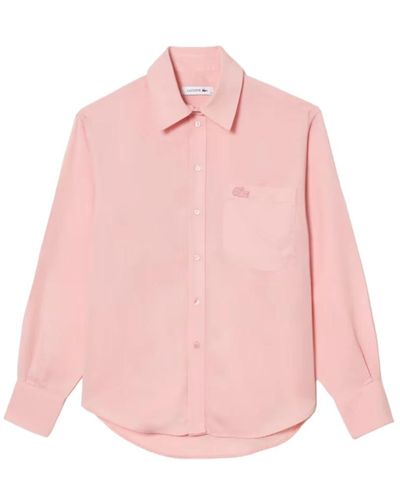 Lacoste Blouses & shirts > shirts - Rose