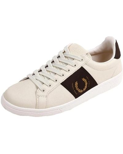 Fred Perry Trainers - Natural